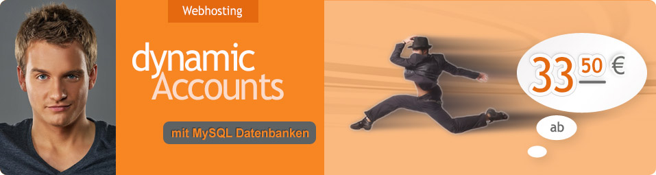 add-x Hosting - Webhosting Premium Klasse: dynamic Accounts add-x Hosting - Webhosting Premium Klasse: dynamic Accounts