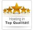 5 Sterne Hosting: Schnelle, auf Performance ausgerichtete Hochleistungs-Server, kostenfreier, kompetenter Service, ausgezeichnete SSL Sicherheitsstufe, nachhaltiger Umgang mit Energie aus erneuerbaren Quellen, H�chstm�gliche Datensicherheit durch Datenvorhaltung an 2 unabh�ngigen Standorten